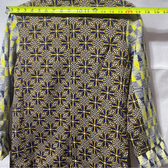 Geometric Patterned Women's Jacket - Picture 5 of 9